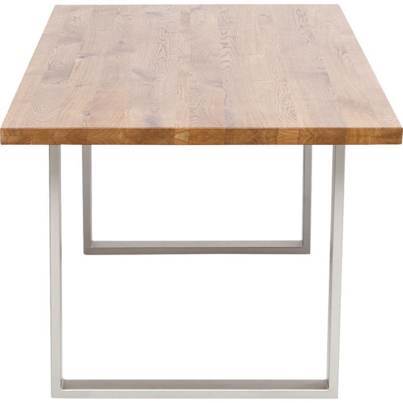 Table Jackie Oak Silver 160x80